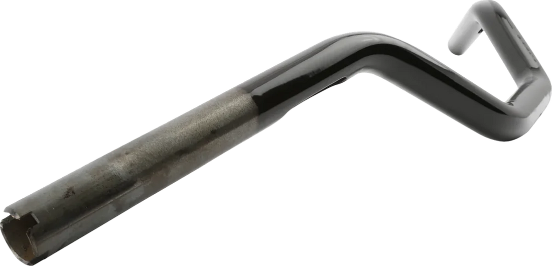 Thrashin Supply Co. Handlebar - Mid Bend - Black - Side View