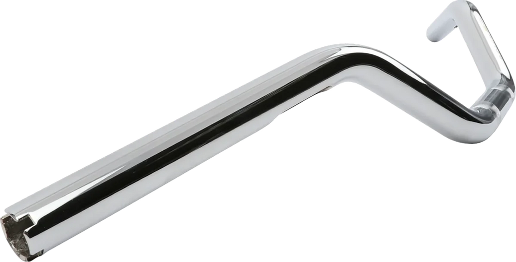 Thrashin Supply Co. Handlebar - Mid Bend - Chrome - Side View