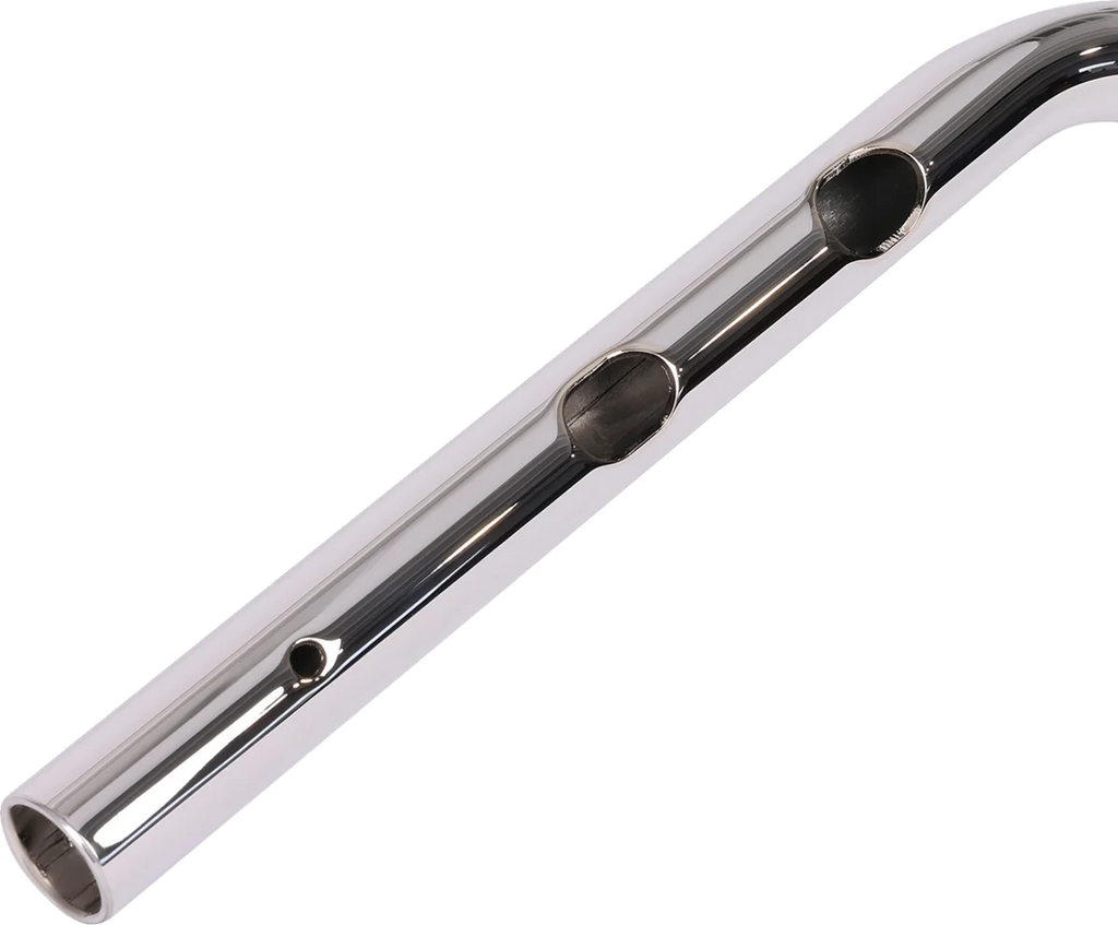 Thrashin Supply Co. Handlebar - Mid Bend - Chrome - Back View