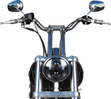 Load image into Gallery viewer, Thrashin Supply Co. Handlebar - Mid Bend - Chrome - Installation View