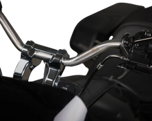 Load image into Gallery viewer, Thrashin Supply Co. Handlebar - Mid Bend - Stainless Steel - Installation View