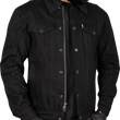 Load image into Gallery viewer, Thrashin Supply Co. Highway v2 Denim Riding Jacket - Black - 2XL - Installation View