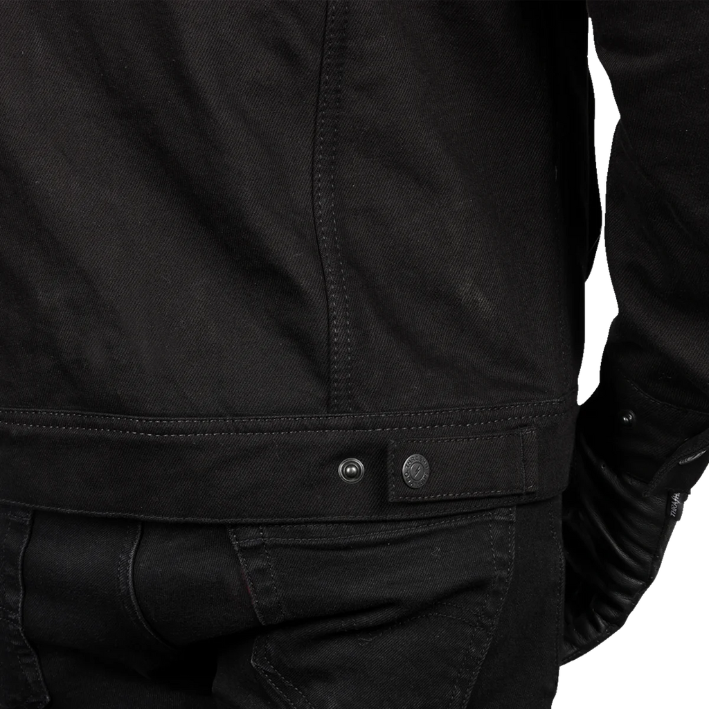 Thrashin Supply Co. Highway v2 Denim Riding Jacket - Black - 2XL - Additional View 8