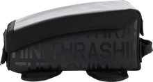 Load image into Gallery viewer, Thrashin Supply Co. Magnetic Tank Bag - 3.5L - Black - Back View