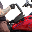 Load image into Gallery viewer, Thrashin Supply Co. Magnetic Tank Bag - 3.5L - Black - Installation View