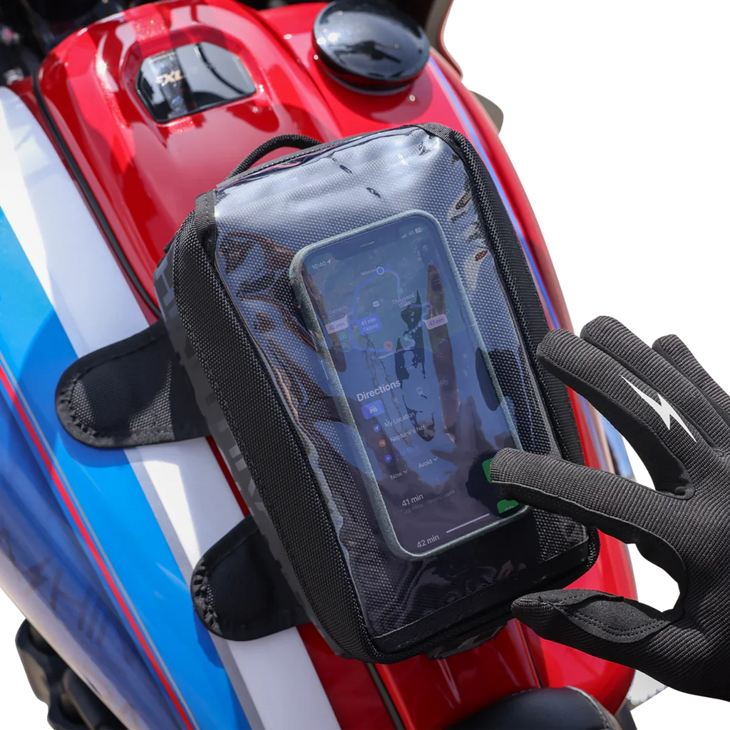 Thrashin Supply Co. Magnetic Tank Bag - 3.5L - Black - Additional View 5