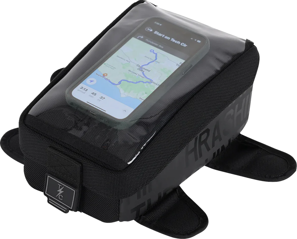 Thrashin Supply Co. Magnetic Tank Bag - 3.5L - Black - Additional View 8