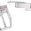 Load image into Gallery viewer, Thrashin Supply Co. Militant Footpegs - Front - Chrome - Main Product View