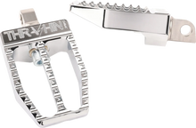 Load image into Gallery viewer, Thrashin Supply Co. Militant Footpegs - Rear - Chrome - Side View