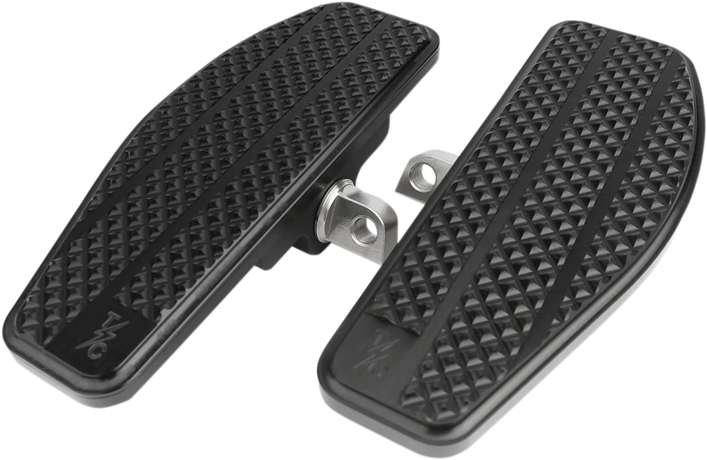 Thrashin Supply Co. Mini Floorboards - Black - Side View