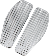 Load image into Gallery viewer, Thrashin Supply Co. Mini Floorboards - Passenger - Chrome - Main Product View