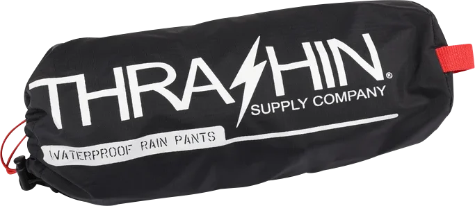 Thrashin Supply Co. Mission Rain Pants - Black - 2XL/3XL - Additional View 8