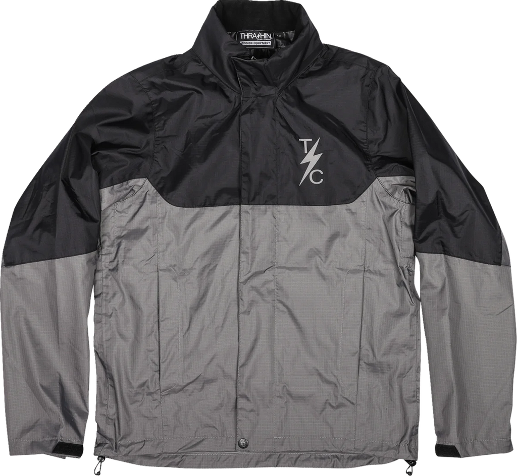 Thrashin Supply Co. Mission WP Rain Jacket - Black - Large - Additional View 5