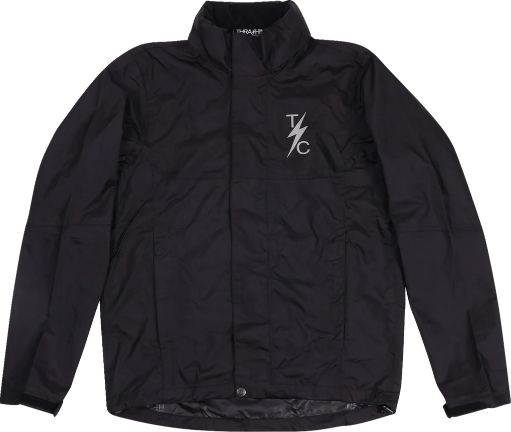 Thrashin Supply Co. Mission WP Rain Jacket - Black - Medium - Main Product View