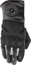 Load image into Gallery viewer, Thrashin Supply Co. Mission Waterproof Gloves - Black - Medium - Back View