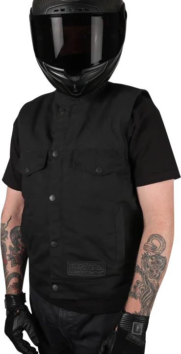 Thrashin Supply Co. Nightrider v2 Riding Vest - Black - 3XL - Main Product View