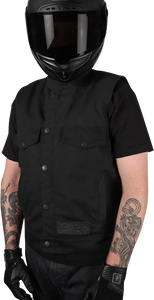 Thrashin Supply Co. Nightrider v2 Riding Vest - Black - 3XL - Main Product View