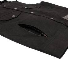 Load image into Gallery viewer, Thrashin Supply Co. Nightrider v2 Riding Vest - Black - 3XL - Installation View