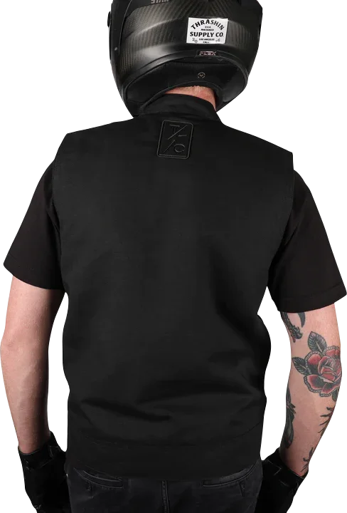 Thrashin Supply Co. Nightrider v2 Riding Vest - Black - 3XL - Additional View 6
