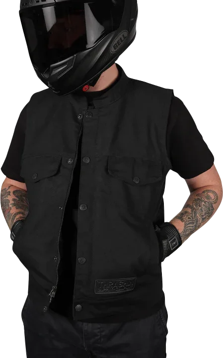 Thrashin Supply Co. Nightrider v2 Riding Vest - Black - 3XL - Additional View 7