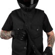 Load image into Gallery viewer, Thrashin Supply Co. Nightrider v2 Riding Vest - Black - 3XL - Additional View 9