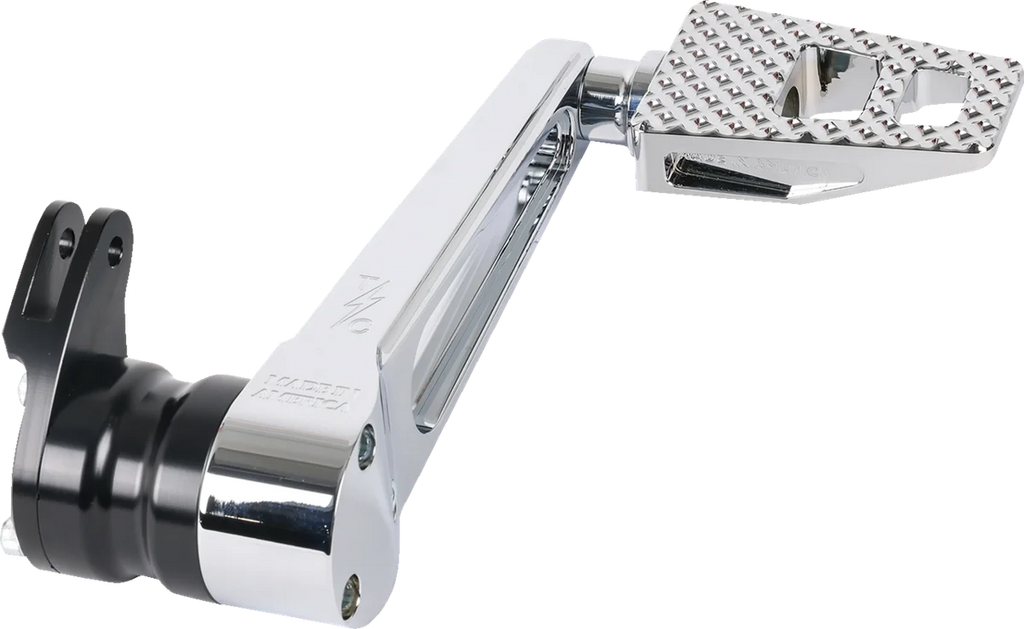 Thrashin Supply Co. P-54 Adjustable Brake Arm Pedal - Chrome - Back View