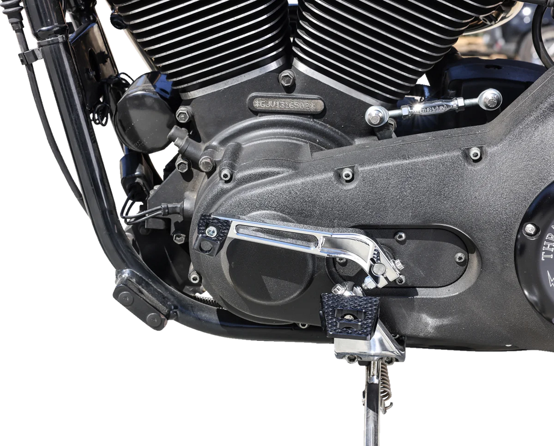 Thrashin Supply Co. P-54 Billet Shifter Peg - Black - HD - Side View