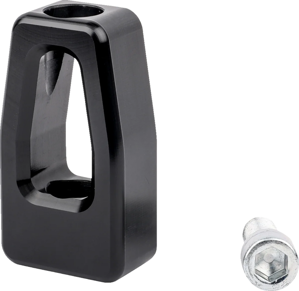 Thrashin Supply Co. P-54 Billet Shifter Peg - Black - HD - Back View
