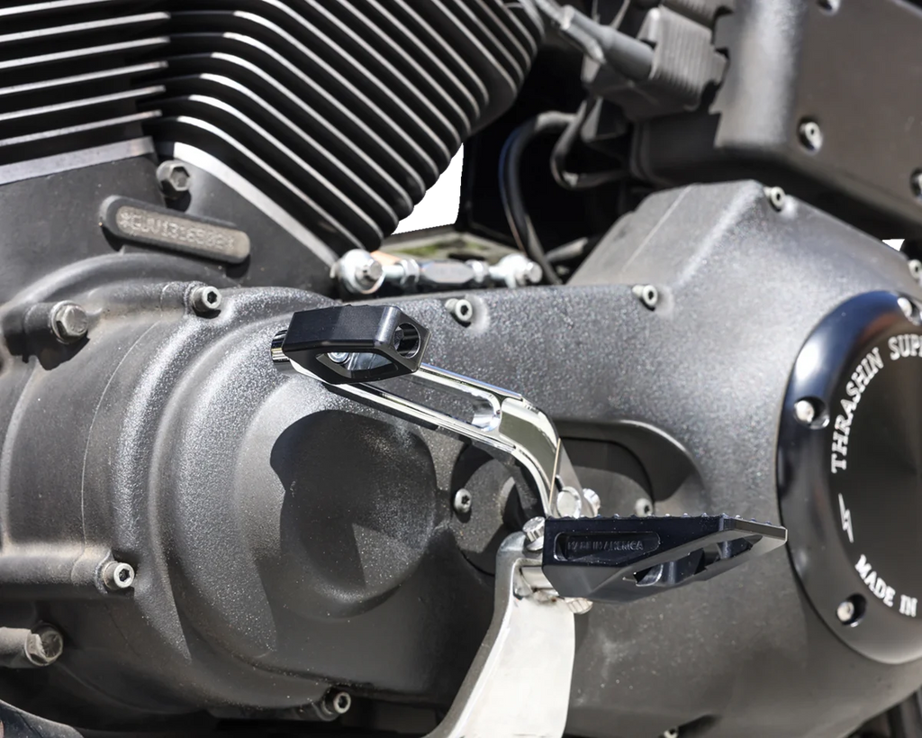 Thrashin Supply Co. P-54 Billet Shifter Peg - Black - HD - Installation View
