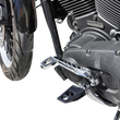 Load image into Gallery viewer, Thrashin Supply Co. P-54 Billet Shifter Peg - Chrome - HD - Back View