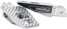 Load image into Gallery viewer, Thrashin Supply Co. P-54 Footpegs - Front - Chrome - Main Product View