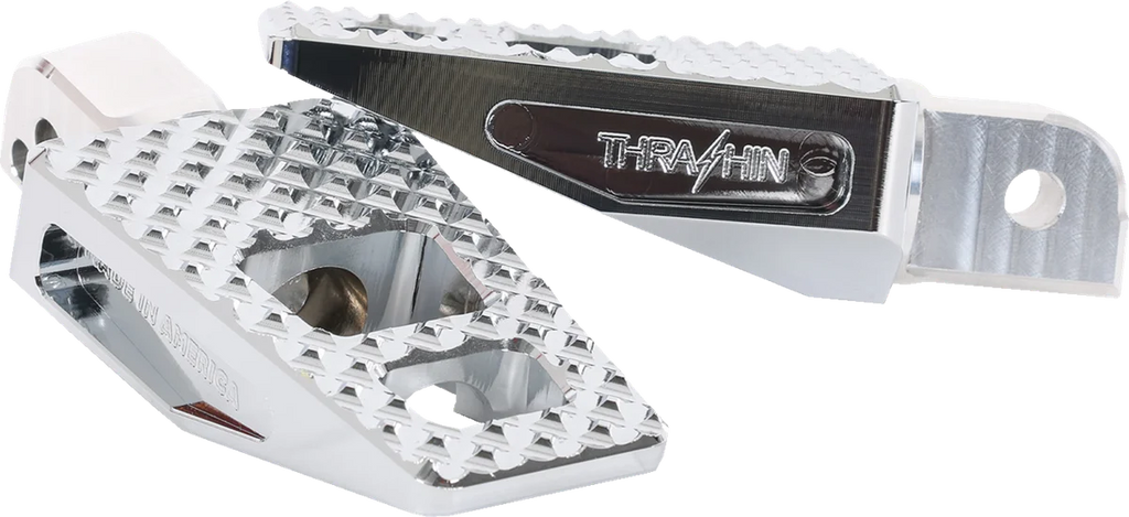 Thrashin Supply Co. P-54 Footpegs - Rear - Chrome - Main Product View