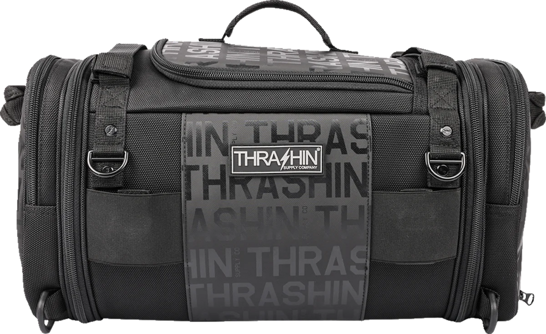 Thrashin Supply Co. Passenger Bag - Black - Side View