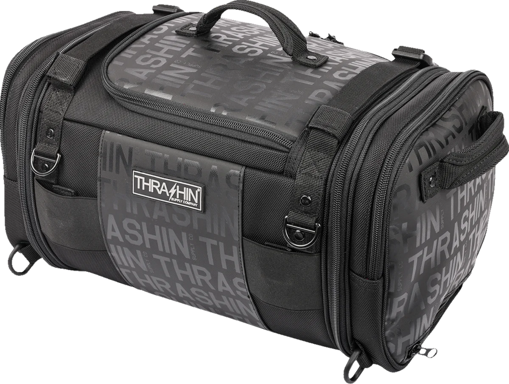 Thrashin Supply Co. Passenger Bag - Black - Installation View