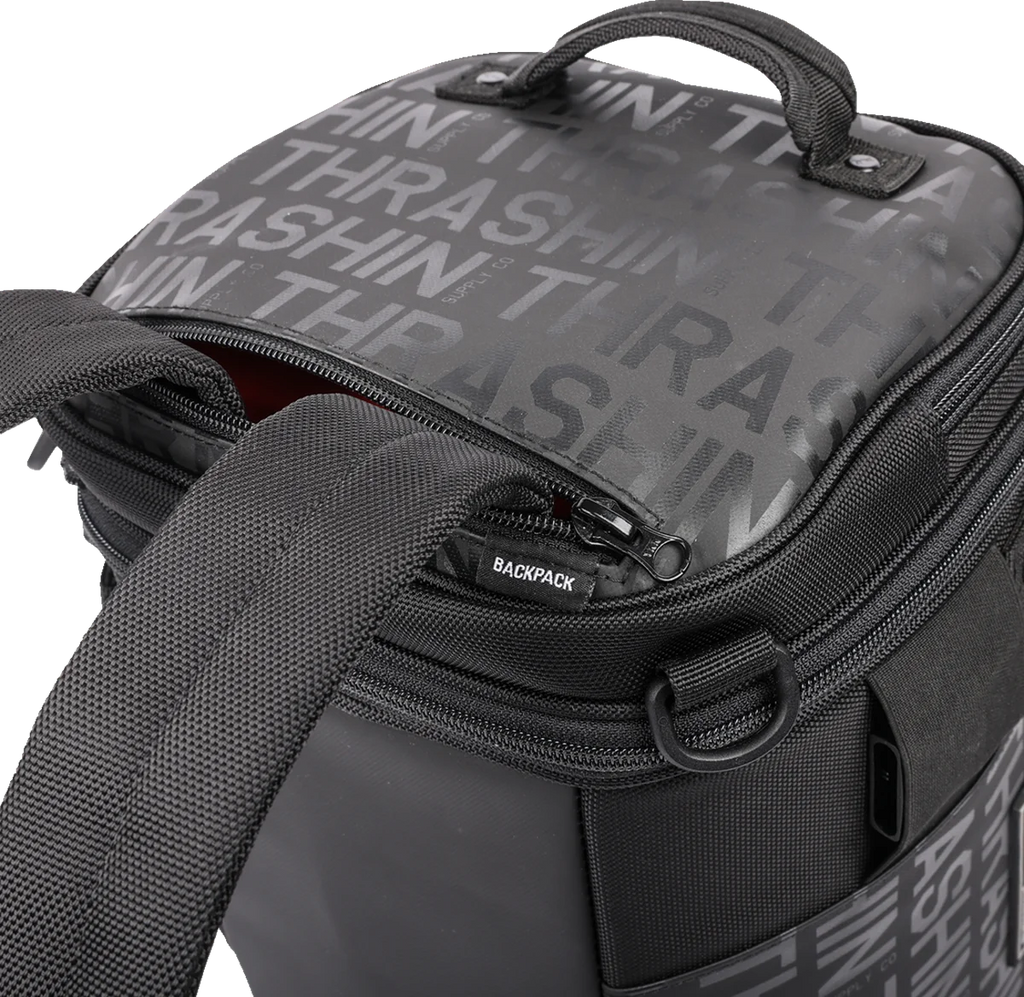 Thrashin Supply Co. Passenger Bag - Black - Additional View 11