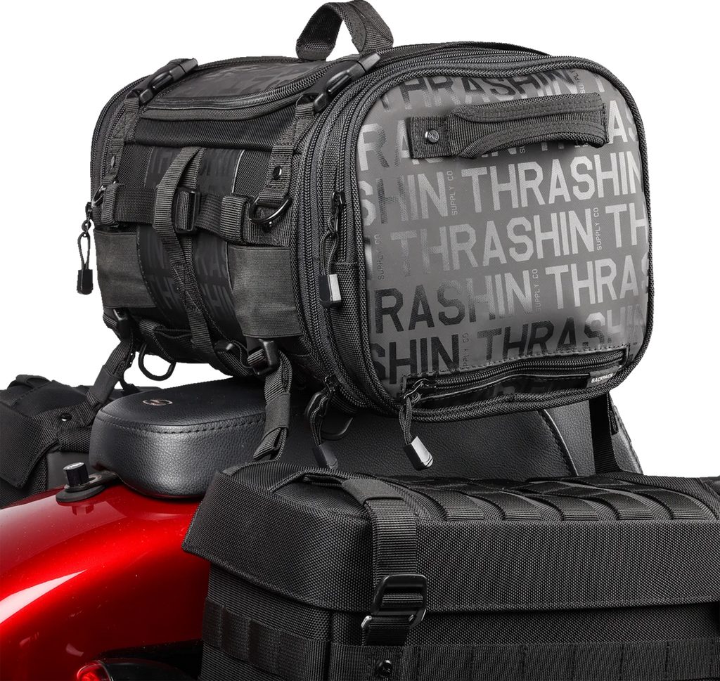 Thrashin Supply Co. Passenger Bag - Black - Additional View 12