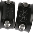 Load image into Gallery viewer, Thrashin Supply Co. Perch Clamps - Clutch/Brake - Black - Main Product View
