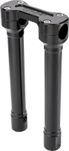 Load image into Gallery viewer, Thrashin Supply Co. Risers - Hole Shot - 10" - Black - Main Product View