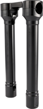 Load image into Gallery viewer, Thrashin Supply Co. Risers - Hole Shot - 10" - Black - Side View