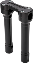 Load image into Gallery viewer, Thrashin Supply Co. Risers - Hole Shot - 8" - Black - Main Product View