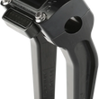 Load image into Gallery viewer, Thrashin Supply Co. Risers - Pull Back - 6-1/2" - Gauge Cutout - Black - Main Product View
