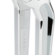 Load image into Gallery viewer, Thrashin Supply Co. Risers - Pull Back - 9-1/2" - Chrome - Main Product View