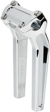 Load image into Gallery viewer, Thrashin Supply Co. Risers - Pull Back - 9-1/2" - Chrome - Main Product View