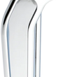 Load image into Gallery viewer, Thrashin Supply Co. Risers - Pull Back - 9-1/2" - Chrome - Installation View