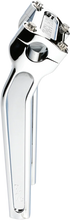 Load image into Gallery viewer, Thrashin Supply Co. Risers - Pull Back - 9-1/2" - Chrome - Installation View
