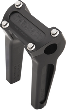 Load image into Gallery viewer, Thrashin Supply Co. Risers - Straight - 6" - Black - Main Product View