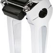 Load image into Gallery viewer, Thrashin Supply Co. Risers - Straight - 6" - Gauge Cutout - Chrome - Main Product View