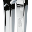 Load image into Gallery viewer, Thrashin Supply Co. Risers - Straight - 8" - Chrome - Side View