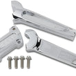 Load image into Gallery viewer, Thrashin Supply Co. Risers - Straight - 8" - Chrome - Installation View