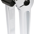 Load image into Gallery viewer, Thrashin Supply Co. Risers - Straight - 8" - Gauge Cutout - Chrome - Main Product View
